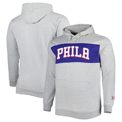 Fanatics Philadelphia 76ers Big & Tall Wordmark Pullover Hoodie