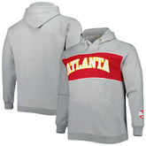 Fanatics Atlanta Hawks Big & Tall Wordmark Pullover Hoodie