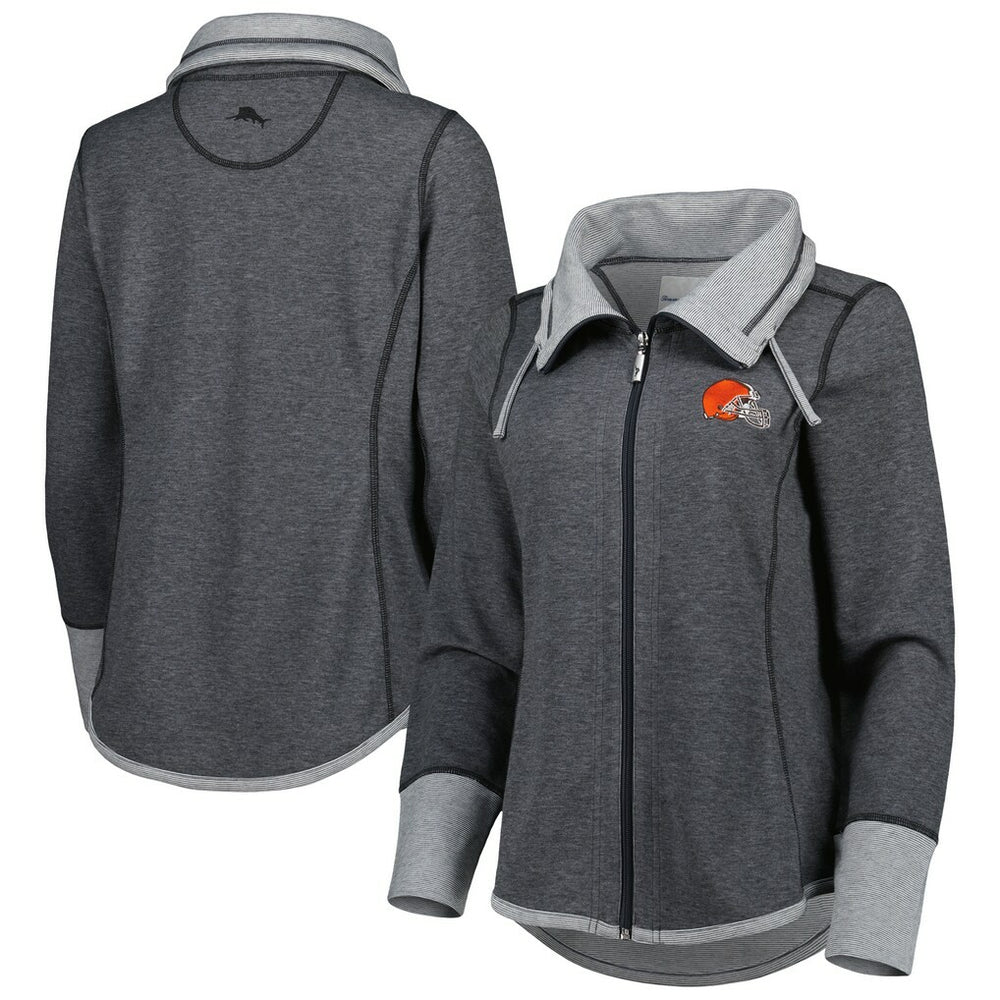 Women's Sport Sun Fade Full-Zip Sweatshirt - Cleveland Browns Sweatshirts
