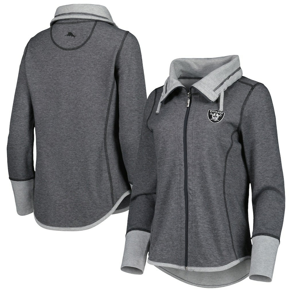 Women's Sport Sun Fade Full-Zip Sweatshirt - Las Vegas Raiders Sweatshirts