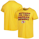 Homage Victory Monday Tri-Blend T-Shirt - Kansas City Chiefs T-shirts
