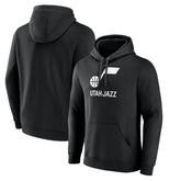 Utah Jazz Wordmark Team Logo Pullover Hoodie