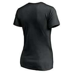Utah Jazz Women's Primary Team Logo V-Neck T-Shirt
