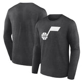 Utah Jazz Primary Logo Team Long Sleeve T-Shirt