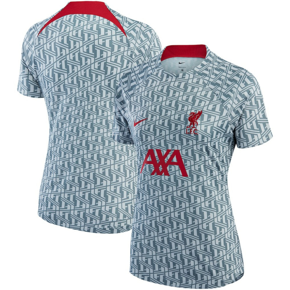 Liverpool Women's 2022/23 Pre-Match Raglan Performance Top