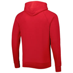Homage Retro Helmet Tri-Blend Raglan Pullover Hoodie - Atlanta Falcons Hoodies