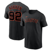 Black Alyssa Nakken San Francisco Giants Nike Name & Number T-Shirt