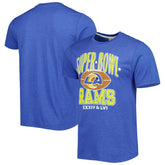 Homage Super Bowl Classics Tri-Blend T-Shirt - Los Angeles Rams T-shirts
