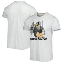 Homage Hyper Local Tri-Blend T-Shirt - Las Vegas Raiders T-shirts