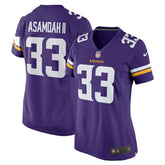 Brian Asamoah Women's Player Game Jersey - Minnesota Vikings Jerseys