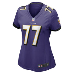 Daniel Faalele Women's Player Game Jersey - Baltimore Ravens Jerseys