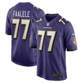 Daniel Faalele Player Game Jersey - Baltimore Ravens Jerseys