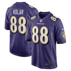Charlie Kolar Player Game Jersey - Baltimore Ravens Jerseys