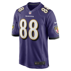 Charlie Kolar Player Game Jersey - Baltimore Ravens Jerseys