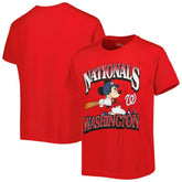Red Washington Nationals Youth Disney Game Day T-Shirt