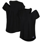 KIYA TOMLIN Women's Cut Out Tri-Blend Shirt - Buffalo Bills