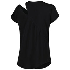 KIYA TOMLIN Women's Cut Out Tri-Blend Shirt - Cincinnati Bengals
