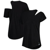KIYA TOMLIN Women's Cut Out Tri-Blend Shirt - Philadelphia Eagles