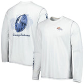 Laces Out Billboard Long Sleeve T-Shirt - Denver Broncos T-shirts