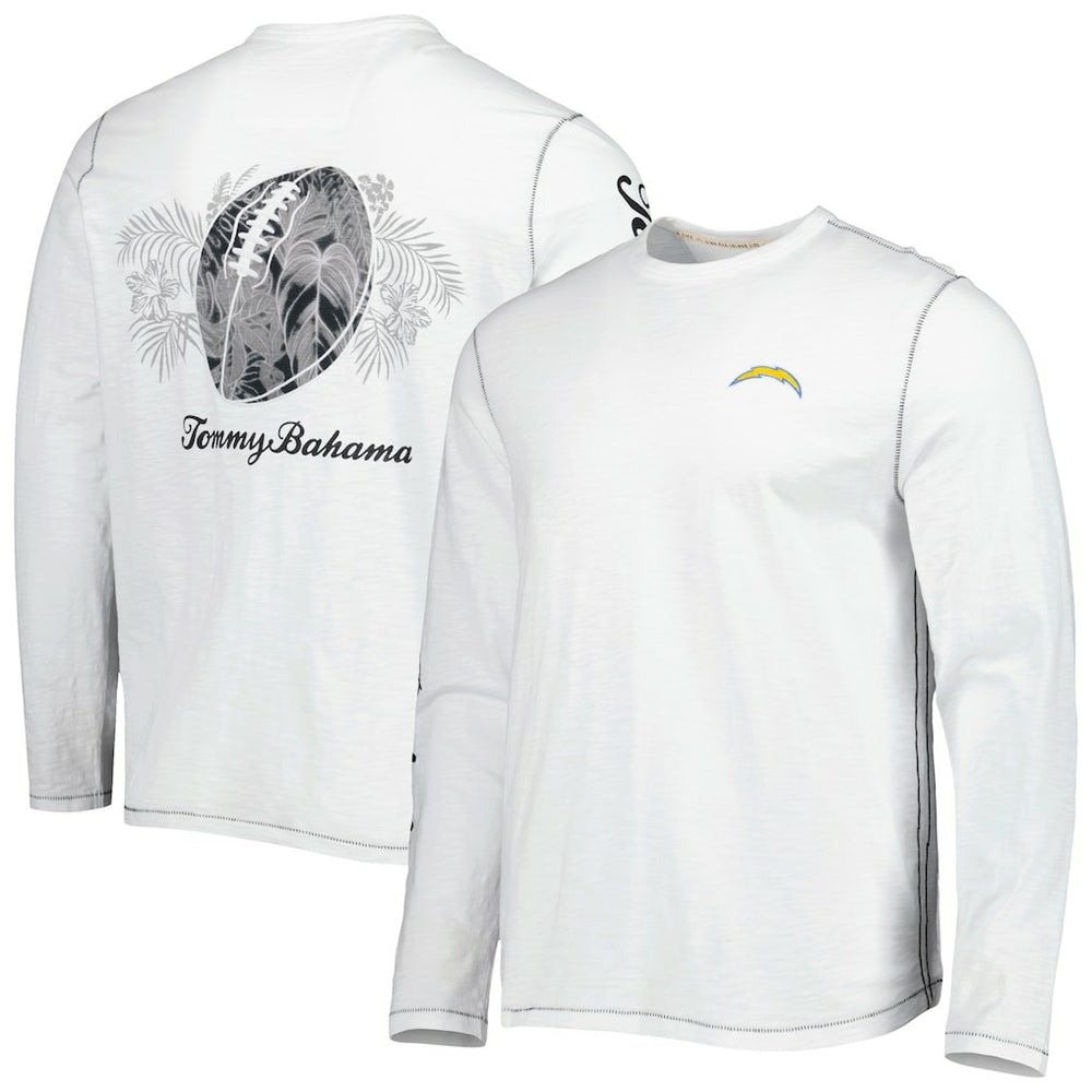 Laces Out Billboard Long Sleeve T-Shirt - Los Angeles Chargers T-shirts
