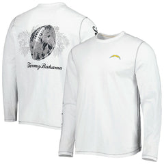 Laces Out Billboard Long Sleeve T-Shirt - Los Angeles Chargers T-shirts