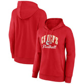 Women's Team Logo Victory Script Pullover Hoodie - Kansas City Chiefs Hoodies