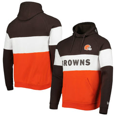 Colorblock Current Pullover Hoodie - Cleveland Browns Hoodies