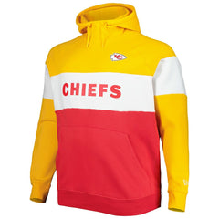 Big & Tall Current Team Colorblock Fleece Raglan Pullover Hoodie - Kansas City Chiefs Hoodies