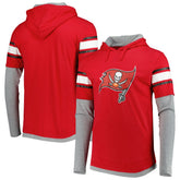Long Sleeve Hoodie T-Shirt - Tampa Bay Buccaneers Hoodies