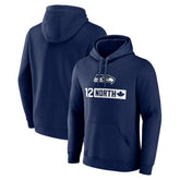 12 North Pullover Hoodie - Seattle Seahawks Hoodies