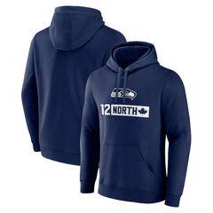 12 North Pullover Hoodie - Seattle Seahawks Hoodies