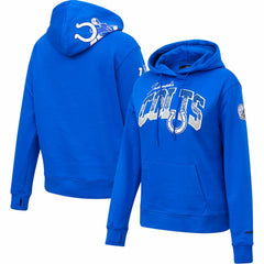 Pro Standard Women's Local Patch Pullover Hoodie - Indianapolis Colts Hoodies
