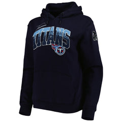 Pro Standard Women's Local Patch Pullover Hoodie - Tennessee Titans Hoodies