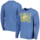 '47 Brand Wide Out Franklin Long Sleeve T-Shirt - Los Angeles Rams T-shirts