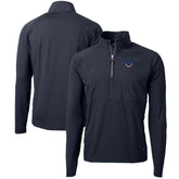 Cutter & Buck Adapt Eco Knit Hybrid Recycled Quarter-Zip Pullover Top - Indianapolis Colts Pullover