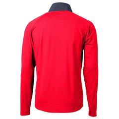 Cutter & Buck Adapt Eco Knit Hybrid Recycled Quarter-Zip Pullover Top - Indianapolis Colts Pullover