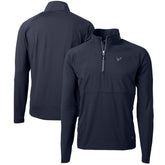 Cutter & Buck Adapt Eco Knit Hybrid Recycled Quarter-Zip Pullover Top - Houston Texans Pullover