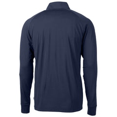 Cutter & Buck Team Adapt Eco Knit Hybrid Recycled Quarter-Zip Pullover Top - Detroit Lions Pullover