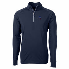 Cutter & Buck Team Adapt Eco Knit Hybrid Recycled Quarter-Zip Pullover Top - Minnesota Vikings Pullover