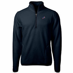 Cutter & Buck Big & Tall Cascade Eco Sherpa Fleece Quarter-Zip Pullover Jacket - Detroit Lions Pullover
