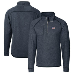 Cutter & Buck Big & Tall Mainsail Sweater Knit Half-Zip Pullover Jacket - Kansas City Chiefs Pullover