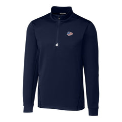 Cutter & Buck Big & Tall Traverse Stretch Quarter-Zip Pullover Top - Kansas City Chiefs Pullover