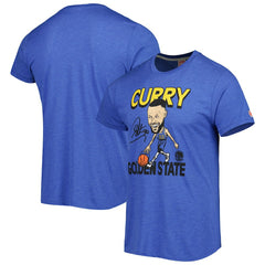 Stephen Curry Golden State Warriors Homage Player Caricature Tri-Blend T-Shirt sale
