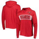 '47 Field Franklin Hooded Long Sleeve T-Shirt - Tampa Bay Buccaneers T-shirts