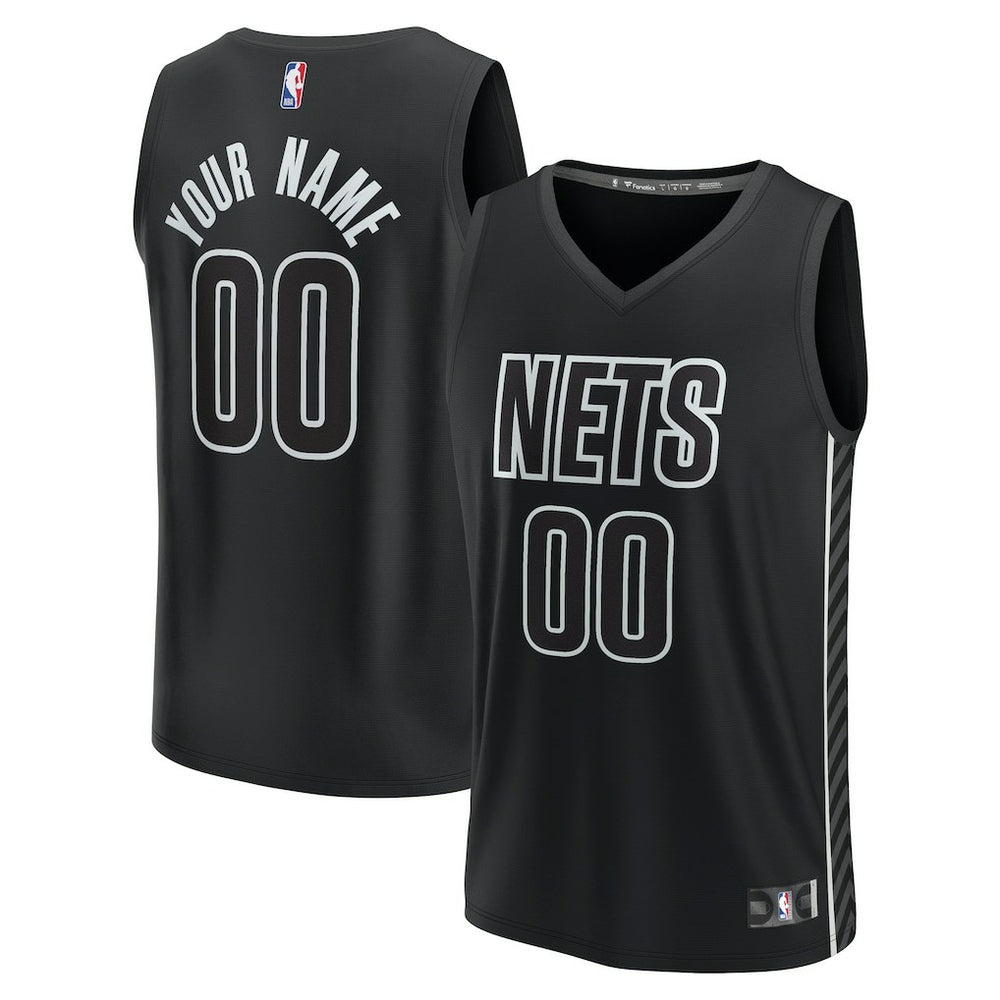 Fanatics Brooklyn Nets Custom Fast Break Jersey