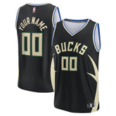 Fanatics Milwaukee Bucks Custom Fast Break Jersey