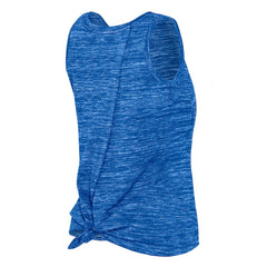 Women's Space Dye Tie-Back Tank Top - Los Angeles Rams Tops