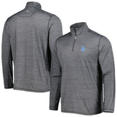 Gray Los Angeles Dodgers Tommy Bahama Delray IslandZone Half-Zip Top
