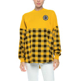 NHL Boston Bruins Fanatics Women's Buffalo Check Long Sleeve T-Shirt