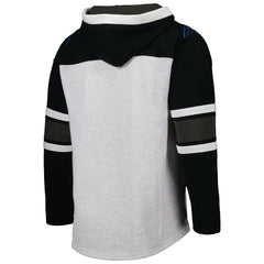 '47 Gridiron Lace-Up Pullover Hoodie - Carolina Panthers Hoodies